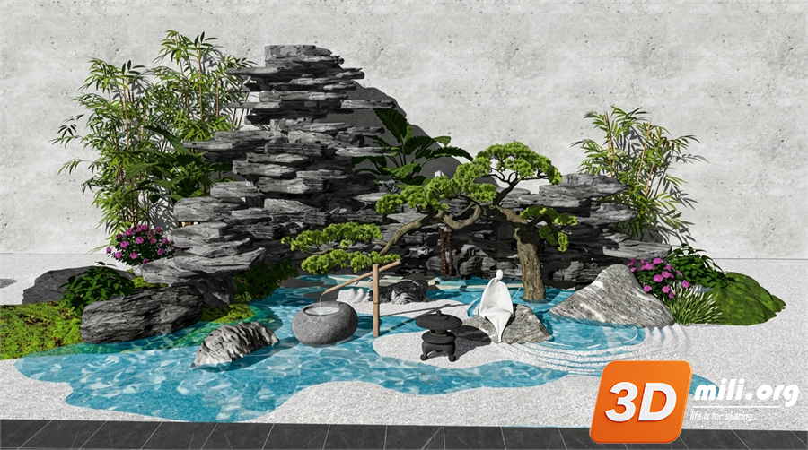 Rockery Skp Files